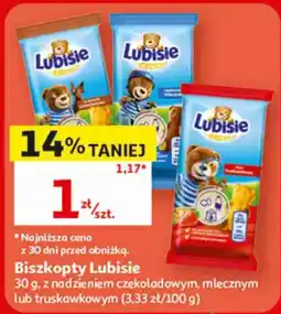 Auchan Biszkopty Lubisie oferta