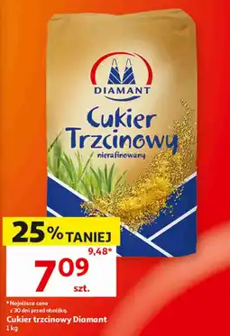Auchan Cukier Trzcinowy Diamant nierafinowany oferta