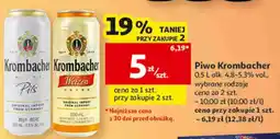 Auchan Piwo Krombacher oferta