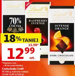 Auchan Czekolada Lindt oferta