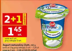 Auchan Jogurt naturalny Zott Primo oferta