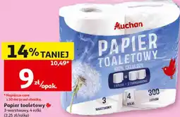 Auchan Papier toaletowy Auchan oferta