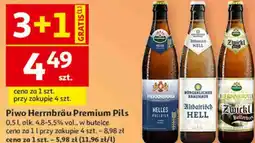 Auchan Piwo Herrnbräu Premium Pils oferta