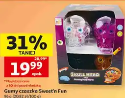 Auchan Gumy czaszka Sweet'n Fun oferta