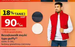 Auchan Bezrękawnik męski typu puffy Inextenso oferta