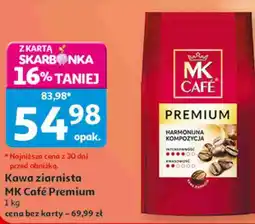 Auchan Kawa ziarnista MK Café Premium oferta