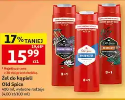 Auchan Żel do kąpieli Old Spice wybrane rodzaje oferta