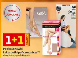 Auchan Podkolanówki i skarpetki pończosznicze oferta