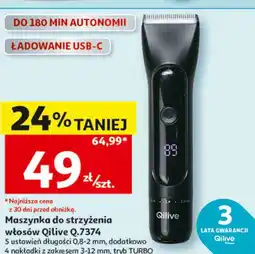 Auchan Maszynka do strzyżenia włosów Qilive Q.7374 oferta