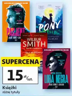 Auchan Książki różne tytuły oferta