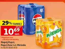 Auchan Napój Pepsi, Pepsi Zero lub Mirinda oferta