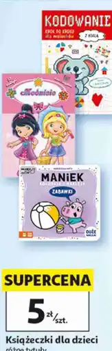 Auchan Książeczki dla dzieci różne tytuły oferta