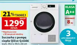 Auchan Suszarka z pompą ciepła Qilive Q.6166 oferta