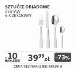 Auchan SMEG Sztućce obiadowe oferta