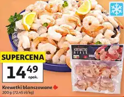 Auchan Krewetki blanszowane oferta