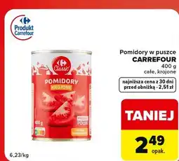 Globi Pomidory całe Carrefour Classic oferta