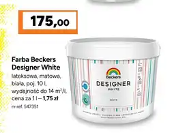 Bricoman Farba lateksowa Beckers oferta