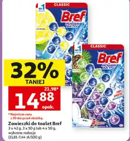Auchan Zawieszka do toalet Bref oferta