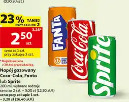 Auchan Napój gazowany Fanta oferta