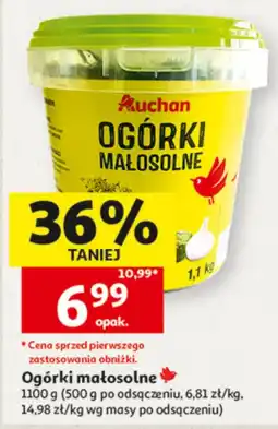 Auchan Ogórki Auchan oferta