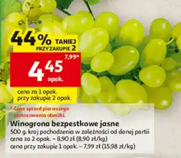 Auchan Winogrona oferta