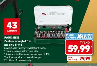 Zestaw wkrętaków na bity 5 w 1 Parkside