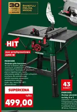Kaufland Stołowa piła tarczowa Parkside oferta