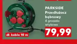 Kaufland Przedłużacz bębnowy 4 gniazda wtykowe Parkside oferta