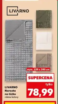 Kaufland Narzuta na łóżko 220x240 cm Livarno oferta