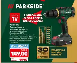 Kaufland Akumulatorowa wiertarko-wkrętarka Parkside oferta