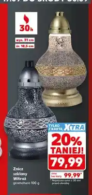 Kaufland Znicz szklany Witraż oferta