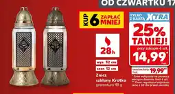 Kaufland Znicz szklany Kratka oferta