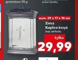 Kaufland Znicz Kaplica krzyż bez wkładu oferta