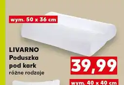 Kaufland Poduszka pod kark Livarno 50x36 cm oferta