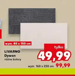 Kaufland Dywan Livarno 80x150 cm oferta