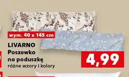 Kaufland Poszewka na poduszkę Livarno 40x145 cm oferta