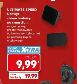 Kaufland Uchwyt samochodowy na smartfon magnetyczny Ultimate Speed oferta