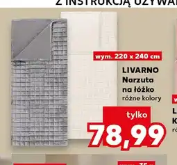 Kaufland Narzuta na łóżko Livarno 220x240 cm oferta