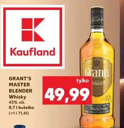 Kaufland Whisky Grant's Master Blender oferta