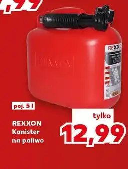 Kaufland Kanister na paliwo 5 l Rexxon oferta