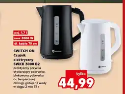 Kaufland Czajnik elektryczny Swkk 3000 B2 1,7 l Switch On oferta