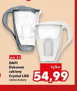 Kaufland Dzbanek szklany Crystal LED 2 l Dafi oferta