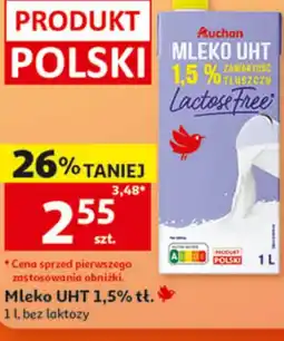 Auchan Mleko Auchan oferta