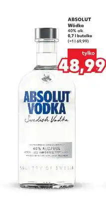 Kaufland Wódka Absolut oferta