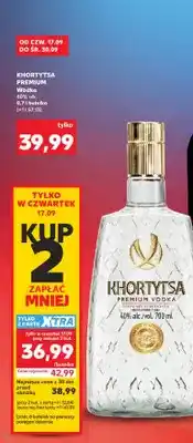 Kaufland Wódka Khortytsa Premium oferta