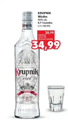 Kaufland Wódka Krupnik 40% oferta
