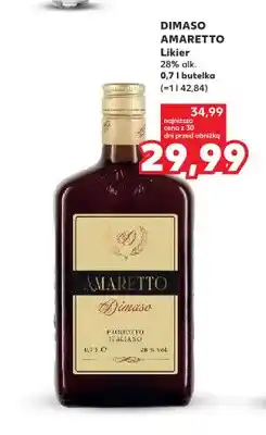 Kaufland Likier Dimaso Amaretto oferta