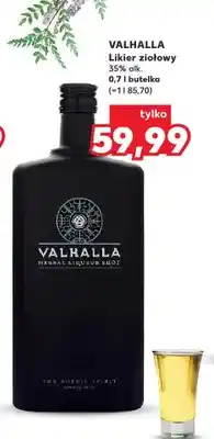Kaufland Likier ziołowy Valhalla oferta