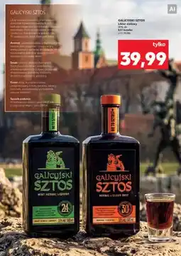 Kaufland Likier ziołowy Galicyjski Sztos Mint Herbal Liqueur oferta