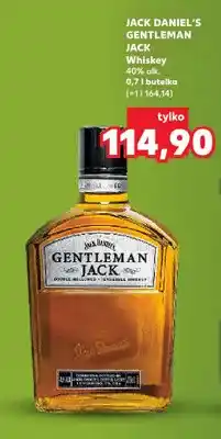 Kaufland Whiskey Jack Daniel's Gentleman oferta